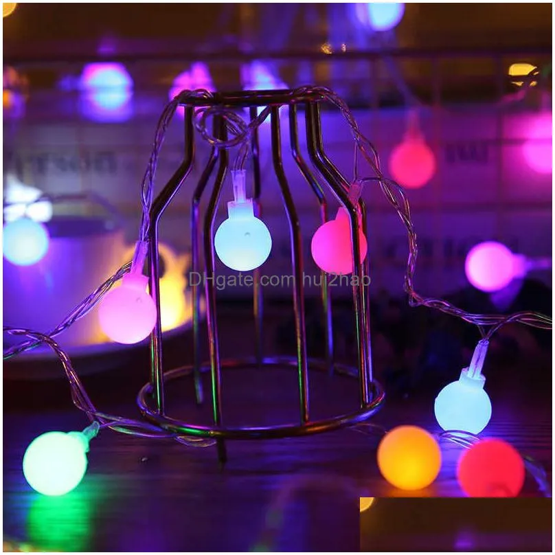 ball led light merry christmas tree decoration for home 2020 ornament navidad xmas gift happy year 2021 kerst y0720