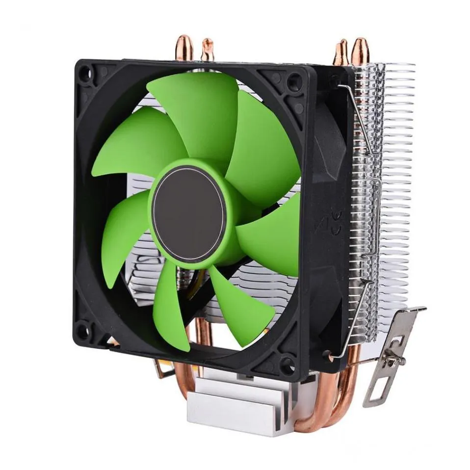 90mm 3Pin Fan CPU Cooler Heatsink Quiet for Intel LGA775/1156/1155 AMD AM2/AM2+/AM3 Free Shipping 5