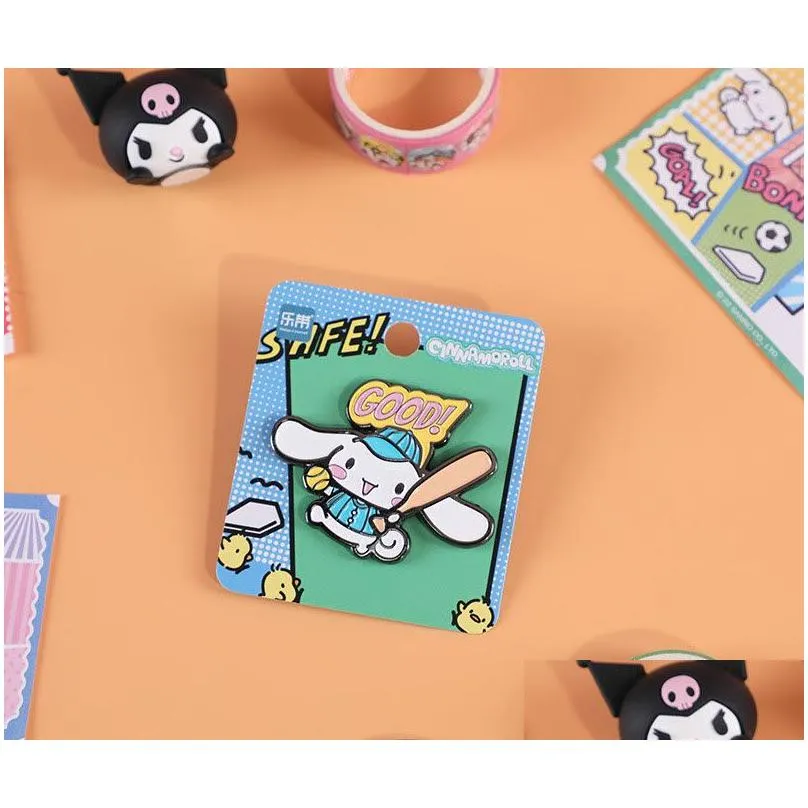 Cats kuromi pin Cute Anime Movies Games Hard Enamel Pins Collect Metal Cartoon Brooch