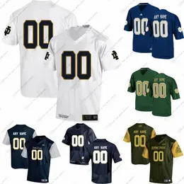 NCAA Notre Dame College Custom Fighting Irish Football Jerseys Murphy Patterson Schrauth Spindler Wagner Wicks Ademilola Burnham Cross III