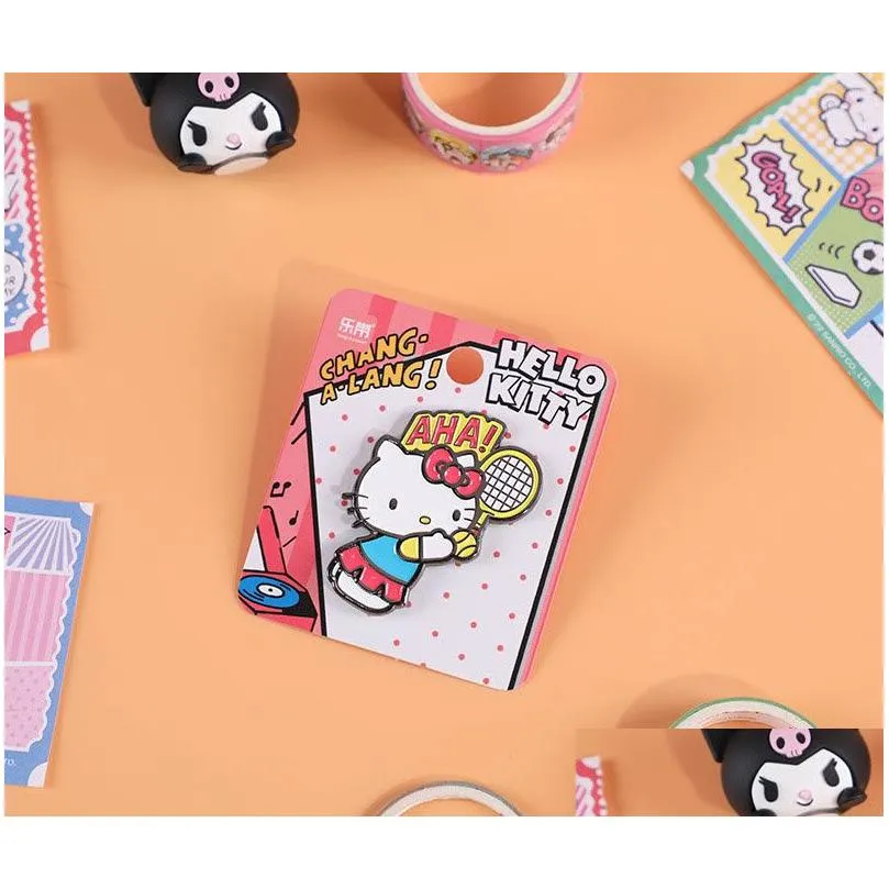 Cats kuromi pin Cute Anime Movies Games Hard Enamel Pins Collect Metal Cartoon Brooch