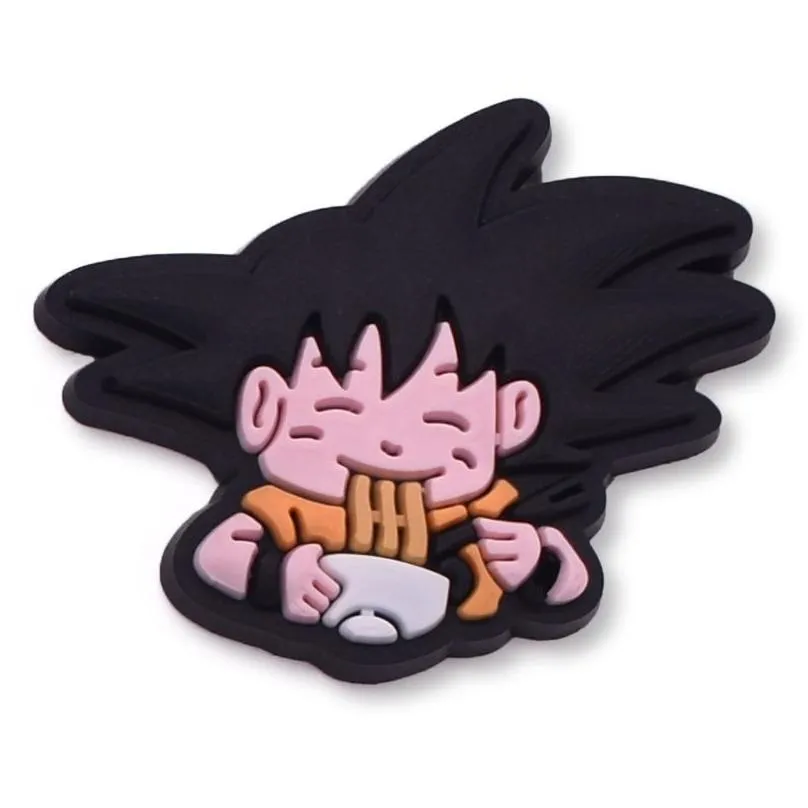 Anime charms wholesale dragon cartoon charms shoe accessories pvc decoration buckle soft rubber clog charms fast ship