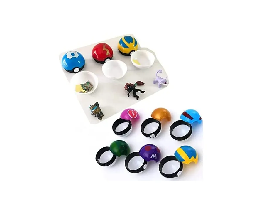 3ml pocket ball super set fighting toys mini hero balls action figures toy poke ball kids game fans with box