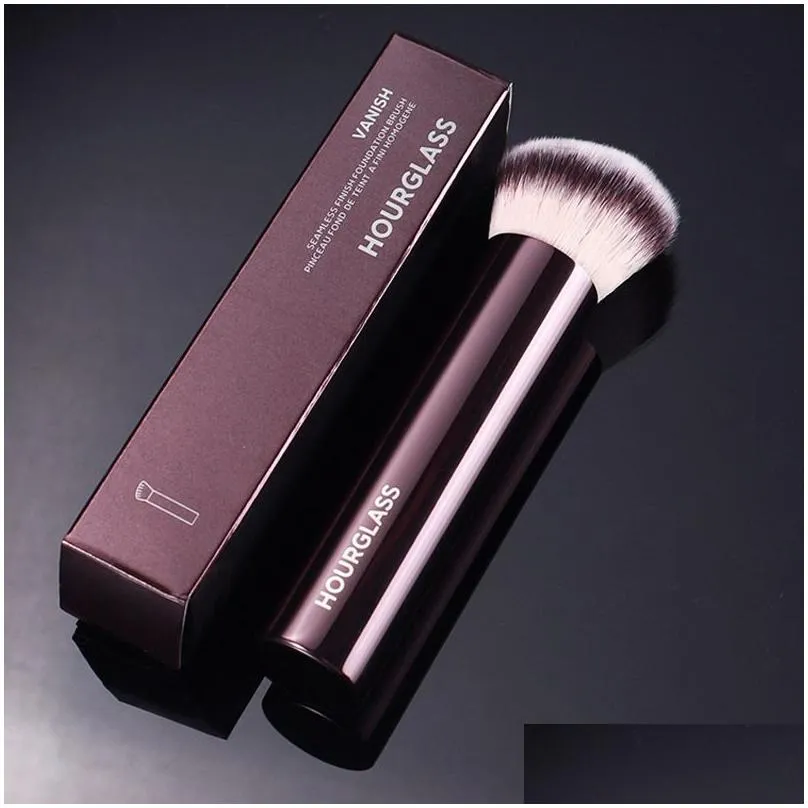 VANISH Seamless Finish Foundation Makeup Brush VIRTUAL SKIN PERFECT - Soft Dense Hair for BB Cream Liquid Cosmetics Blender Tools