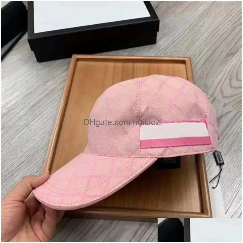 designers baseball hats men womens nylon fitted triangle fashion casual sun bucket hat letter caps sunhat bonnet beanie pink