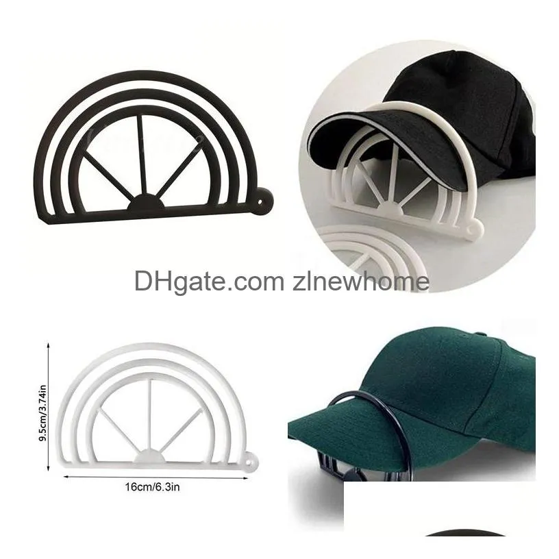 Storage Holders & Racks Storage Holders Hat Brim Bender Edge Curved Bending Tool Sha Bracket Cap Fixture Drop Delivery Home Garden Hou Dhhwf