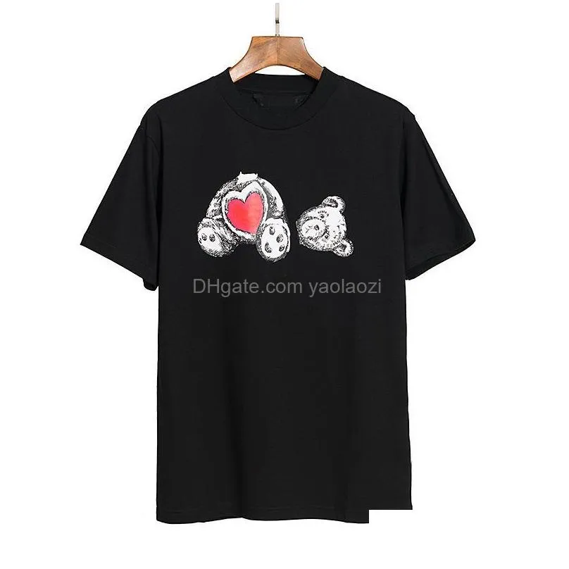 designer pa t shirt luxury brand clothing tags decapitated bear letters fashion pure cotton short sleeve spring summer tide mens womens tees