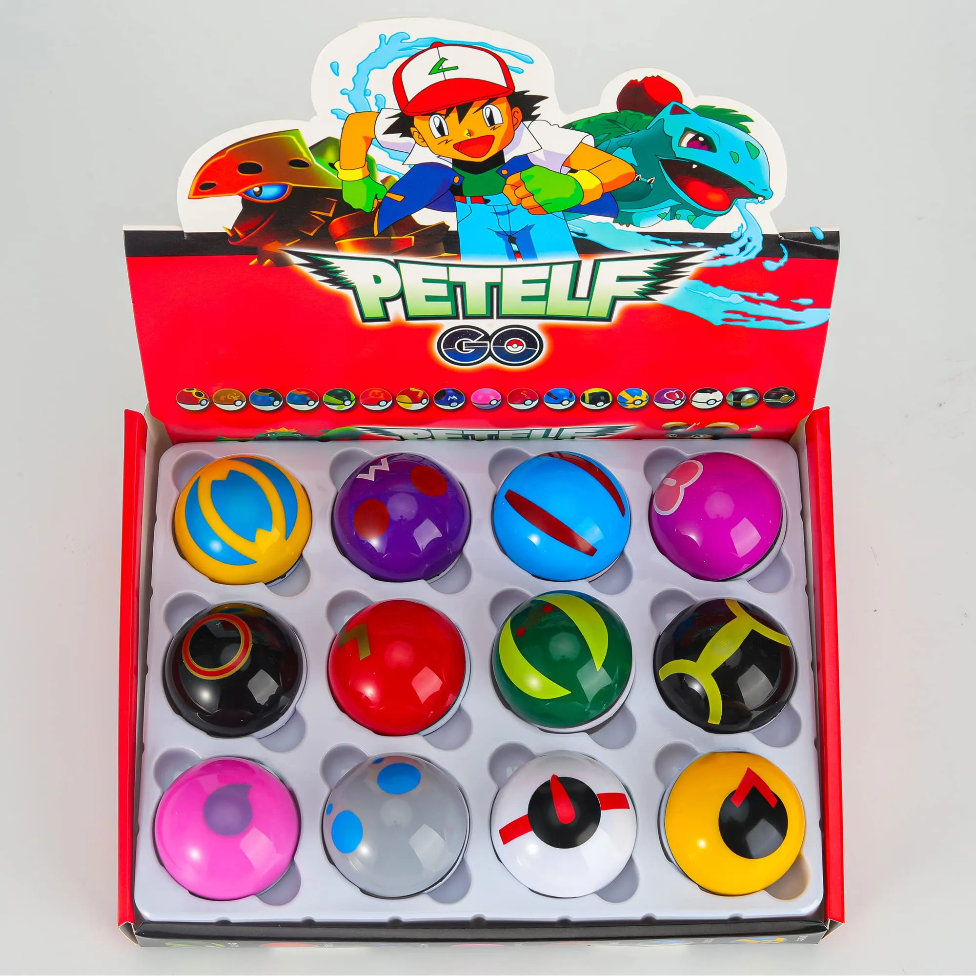 3ml pocket ball super set fighting toys mini pockets hero balls action figures toys pokeballs realistic figurines for kids game fans giftwith box