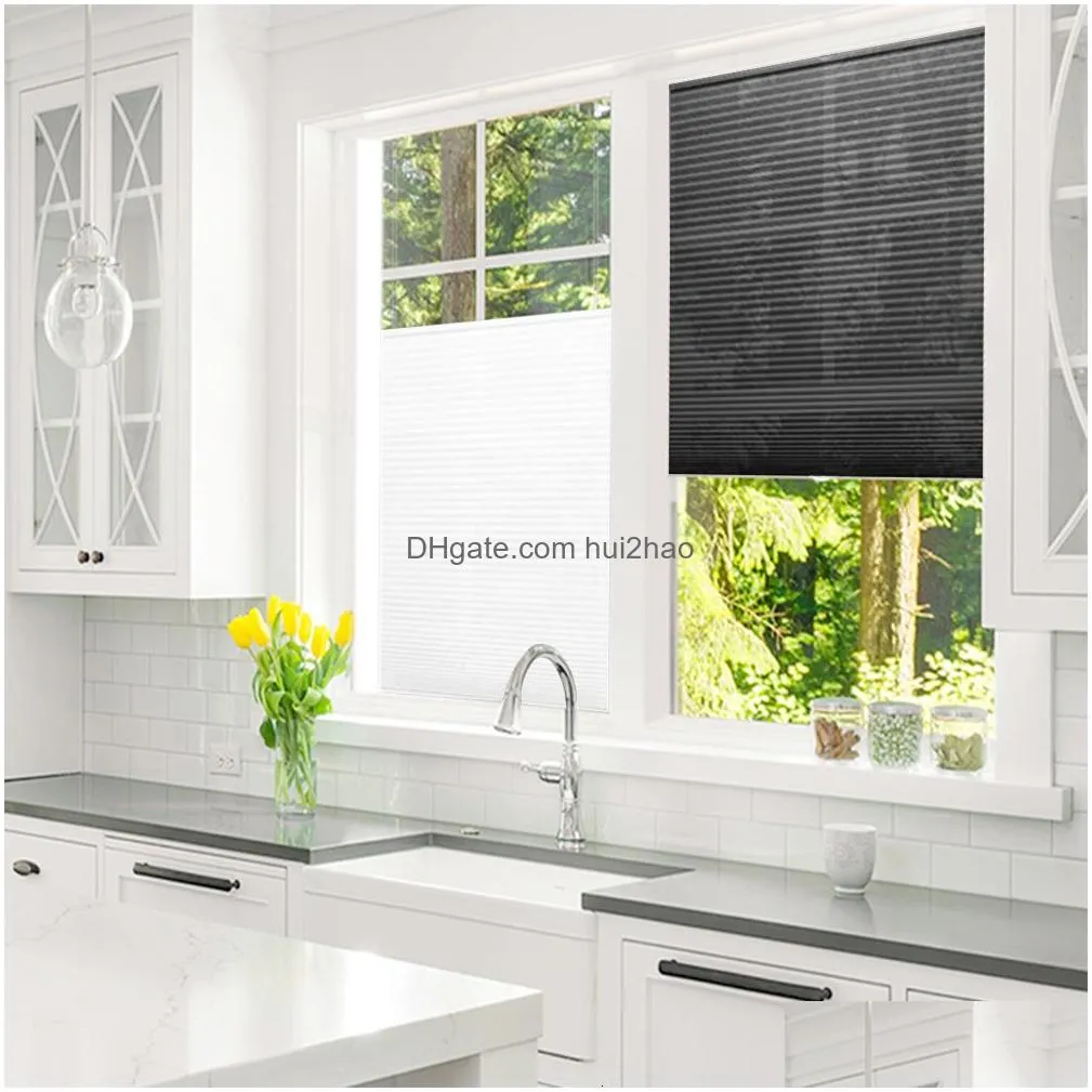 blinds roller blinds shades curtain protect the sun window zebra half blackout curtains for bedroom kitchen balcon 230512