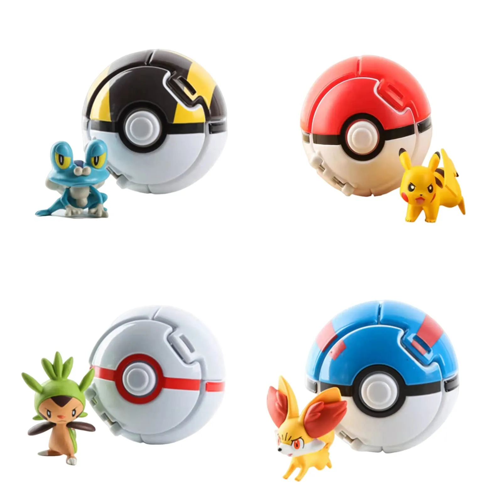 3ml pocket ball playset with battle action figure childrens toy set action figure gift creative toys