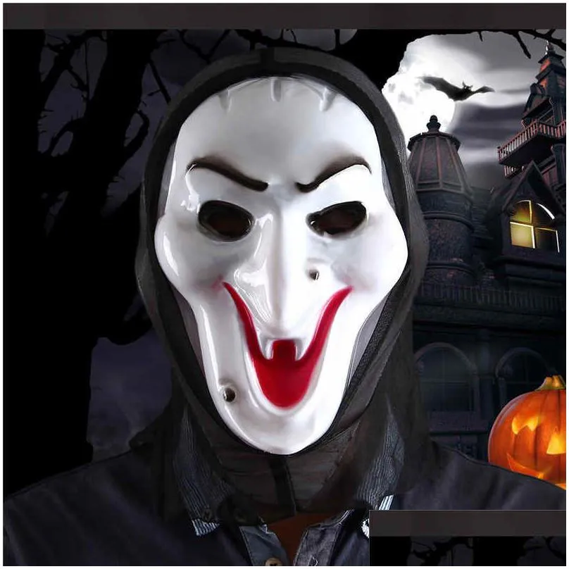 party masks horror mask screaming witch full face white volto cosplay venetian mardi gras masks for halloween masquerade balls costume party