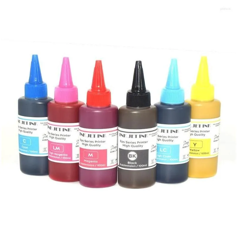 Ink Refill Kits 6Colors Sublimation For T0771-T0776 R260 R380 R280 RX580 RX680 RX595 Artisan50 Printer