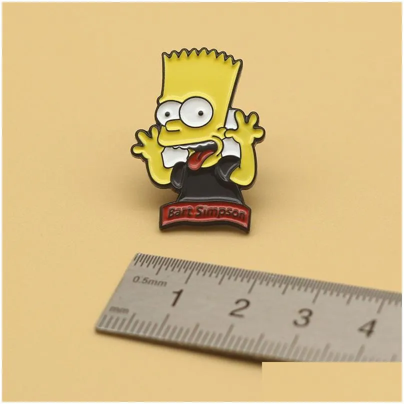 Cute Anime TV Hard Enamel Pins Brooch Collecting Cartoon Lapel Badges Men Women Fashion Jewelry Gifts Adorn Backpack Hat Collar
