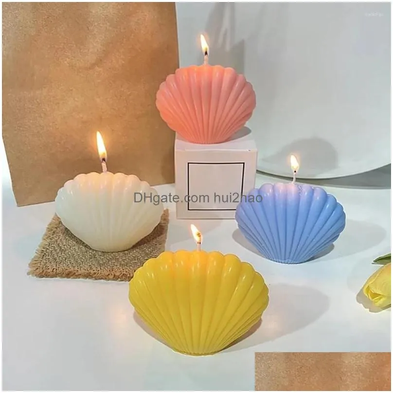 craft tools 3d shell silicone candle mold diy plaster crystal epoxy resin mould home decor making supplies handmade gifts