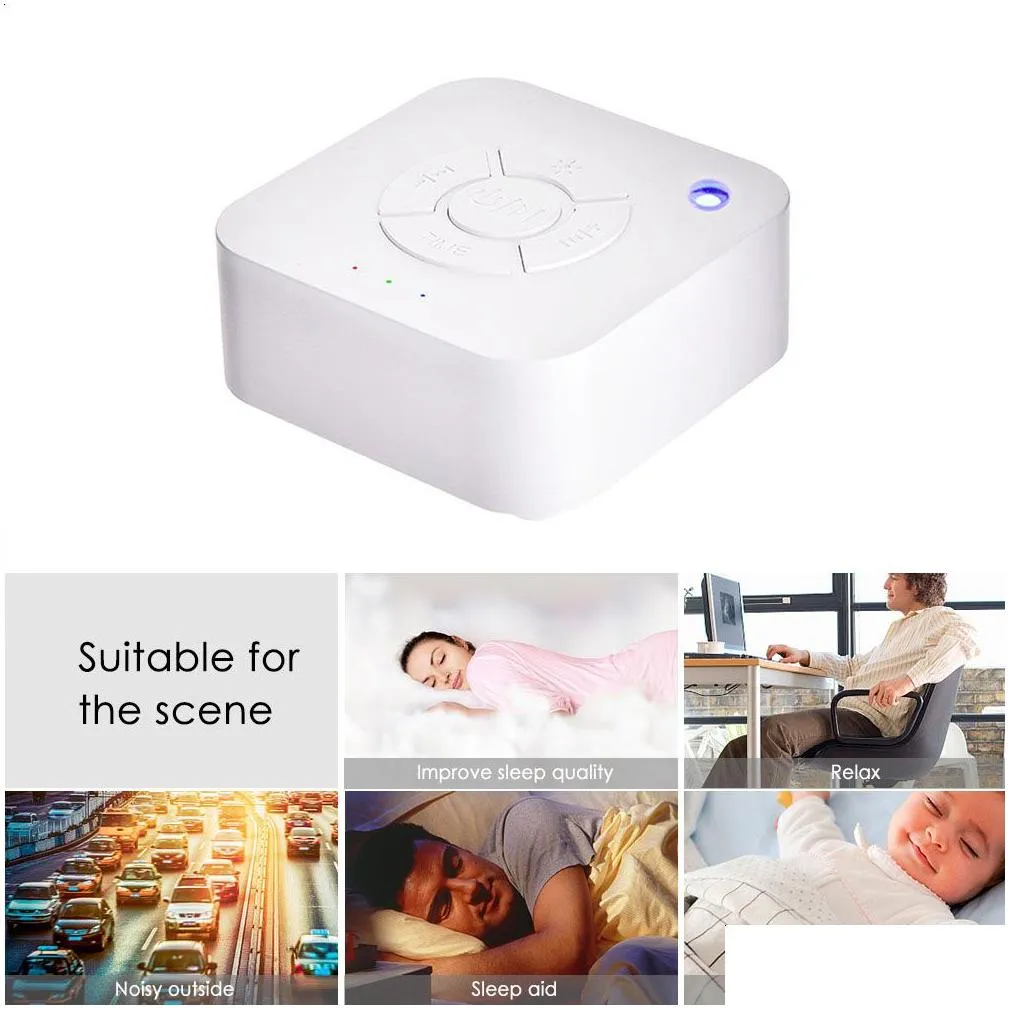 Baby Monitor Camera White Noise Hine Usb Rechargeable Timed Shutdown Sleep Sound For Slee Relaxation Baby Adt Office Drop Delivery Bab Dh1Vj