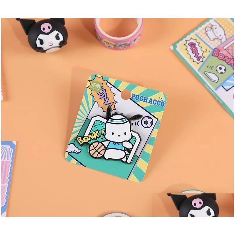 Cats kuromi pin Cute Anime Movies Games Hard Enamel Pins Collect Metal Cartoon Brooch
