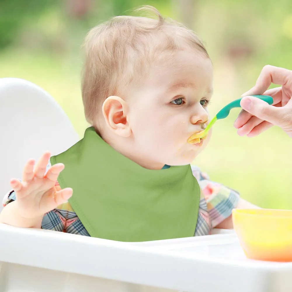 baby bibs soft and absorbent baby bandana drool bibs for boys girls