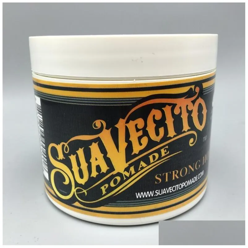 Strong Styling Suavecito Pomade Restoring Hair Wax Skeleton Professional Fashion Hairs Mud Pomades For Salon Hairstyle