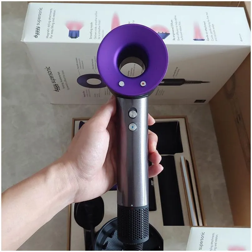 Hair Dryers Negative Ionic Electric Hair Dryers Care Styling Tools Products Curling Irons Electric Dryer 5 In 1 Hairs with logo