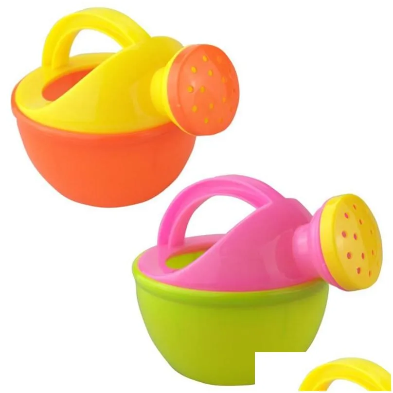 Bath Toys 1Pcs Baby Bath Toy Colorf Plastic Watering Can Pot Beach Play Sand For Children Kids Gift Drop Delivery Baby, Kids Maternity Dh17D