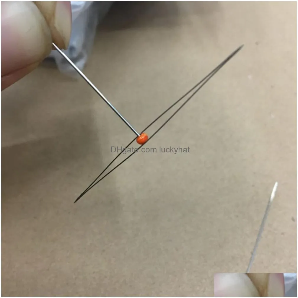 Other Sale Open Beading Needle Supplies For Making Beads Diy Hand Made Pins Jewelry Tools Necklace Drop Delivery Jewelry Jewelry Tools Dhewm