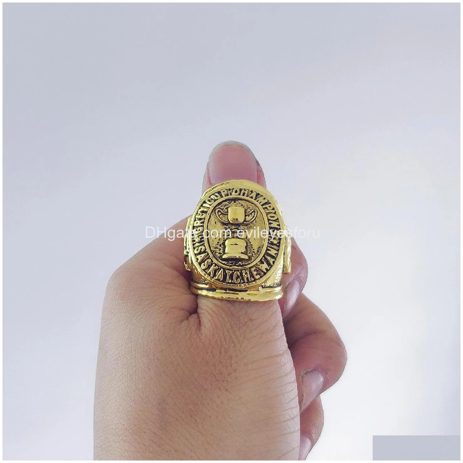 2021 wholesale1966 saskatchewan roughriders championship ring fashion gifts from fans and friends leather bag parts accessories