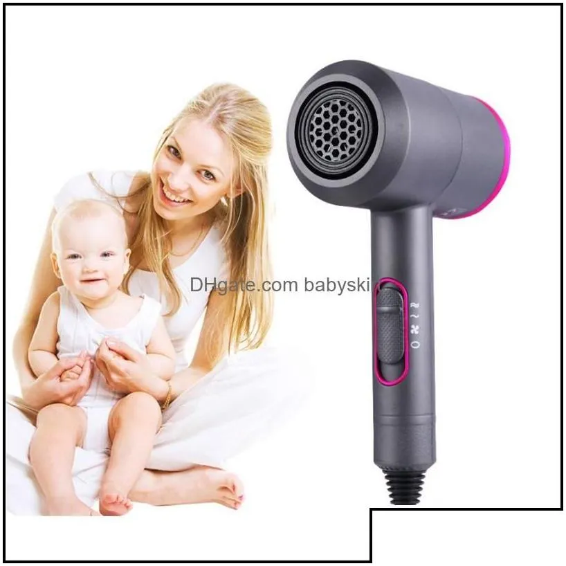 Hair Dryers Care Styling Tools Products Winter Dryer Negative Lonic Hammer Blower Electric Professional Cold Wind Hairdryer Temperature