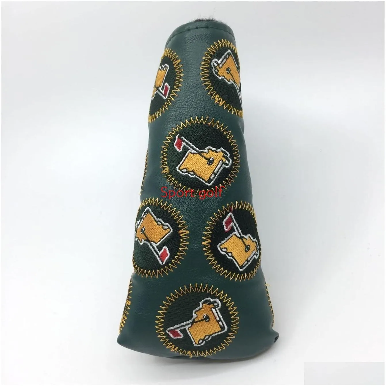Other Golf Products Cherried Embroidery Club Blade Putter Headcover Verclo Closed All Kinds Of Head Protect Cover 230413