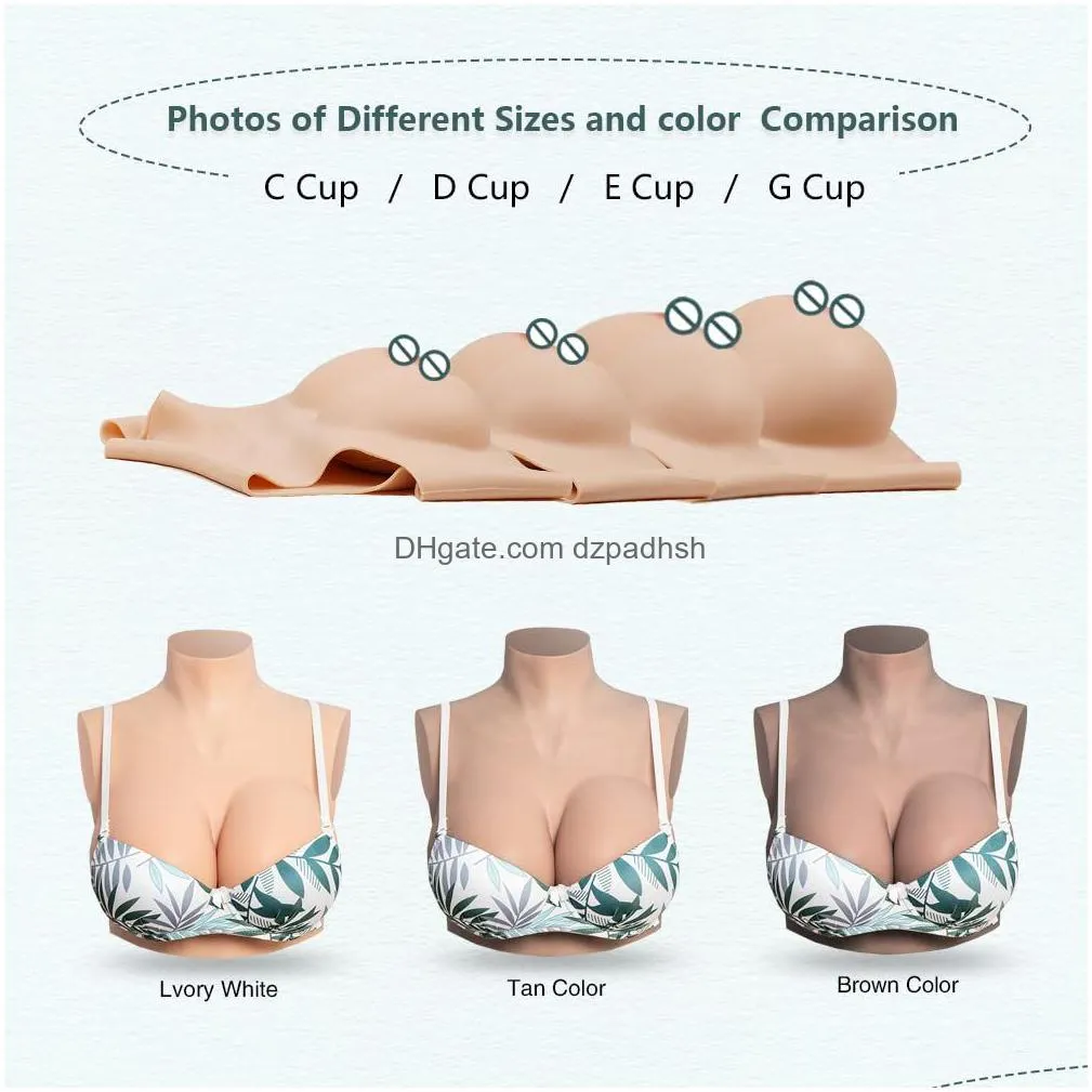 silicone breast forms for crossdressers breastplate crossdresser silicone fake boobs transgender cosplay drag queen