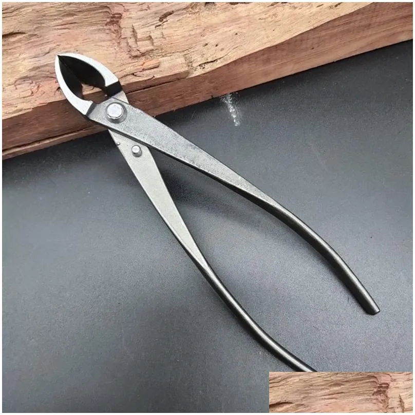 other hand tools 210mm garden branch cutter forged steel round edge beginner scissors knife bonsai high quality convenient tool 230106