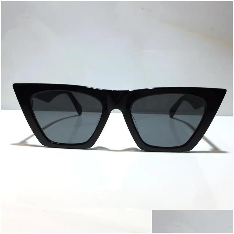 sunglasses for women summer cat eyes style antiultraviolet retro shield lens plate square full frame fashion eyeglasses random box