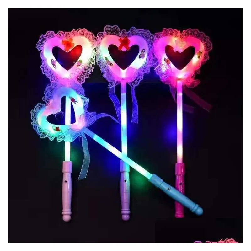 Led Light Sticks Led Light Up Toys Party Favors Glow Sticks Headband Christmas Birthday Gift Glows In The Dark Supplies For Kids Adt D Dhkcp