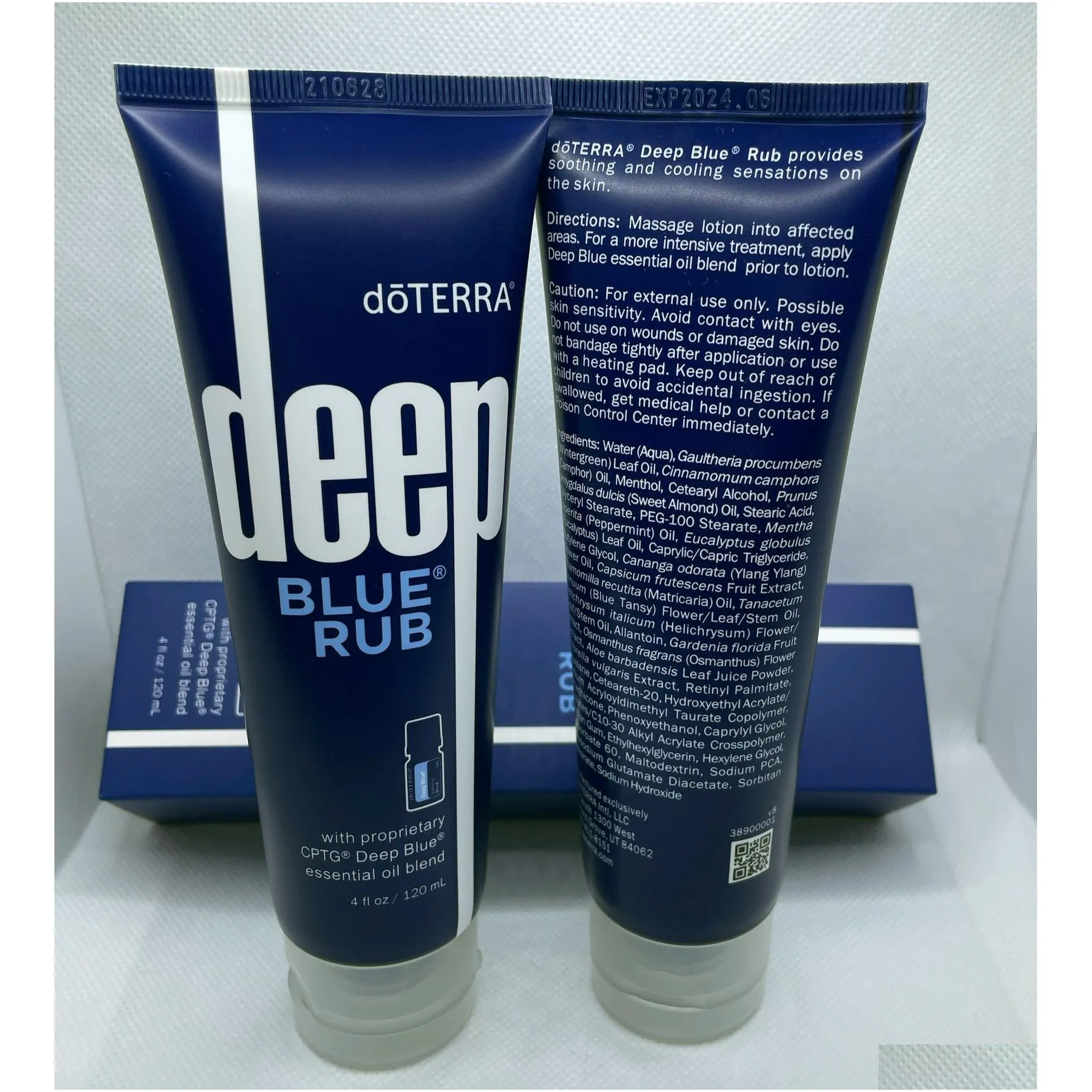 party favor epack brand cream deep blue rub with proprietary essential oil blend 120ml fast ship