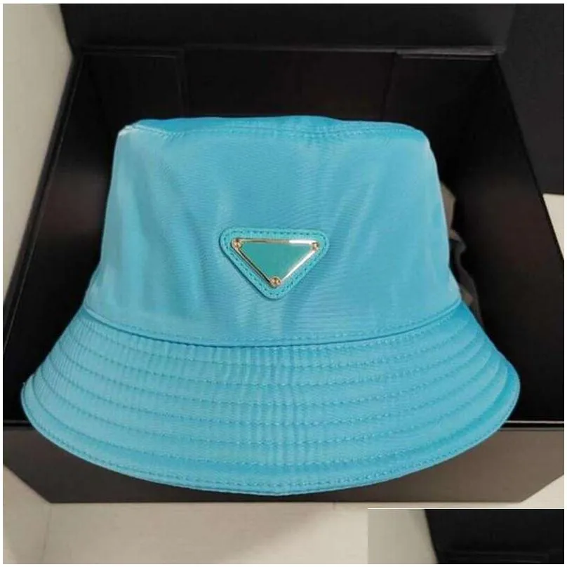 uni cotton bucket hats women triangle p summer sunscreen panama hat men pure color sunbonnet fedoras outdoor foldable fisherman hat