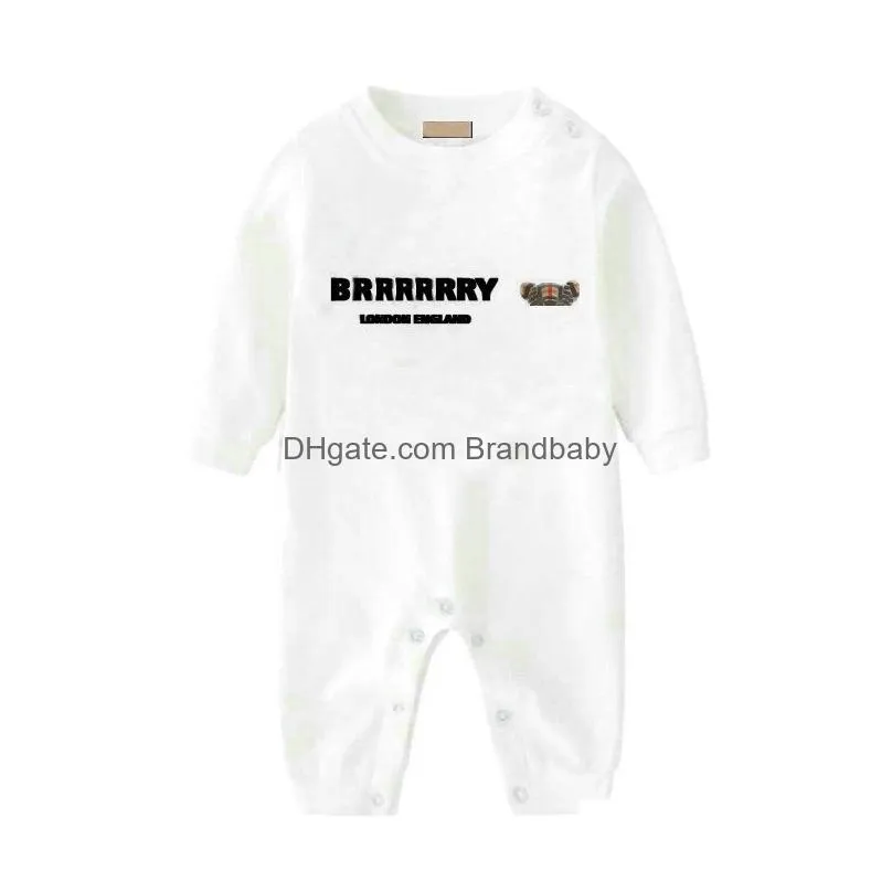 infant born baby boy girl rompers designer brand letter costume overalls clothes jumpsuit kids bodysuit for babies outfit romper outfit