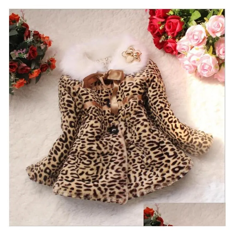 Jackets Girls And Childrens Wear Leopard Print Fur Coat For 2 6 Years Old High Quality1 Drop Delivery Baby Kids Maternity Baby Kids C Dh6Bk From 20 56 DHgate
