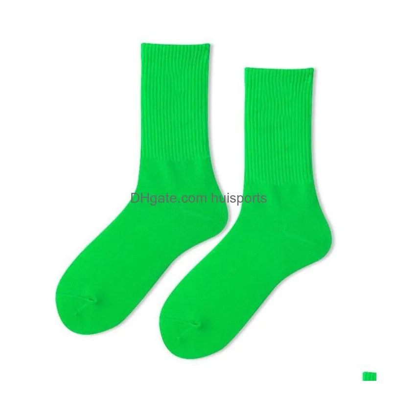 colorful men women sports socks fashion designer long sockswith letters four season high quality womens and mens stockings casual sock