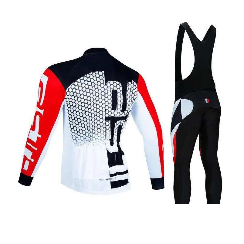 Cycling Jersey Sets Pro Winter Thermal Fleece Cycling Jersey Set Long Sleeve Bicycle Clothing MTB Bike Wear Maillot Ropa Ciclismo Cycling Set