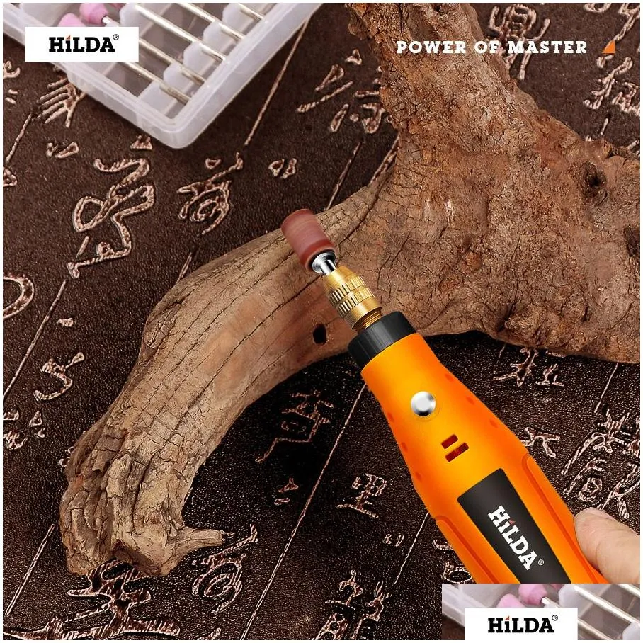 electric drill hilda mini rotary tool 12v engraving pen with grinding accessories set multifunction 220928