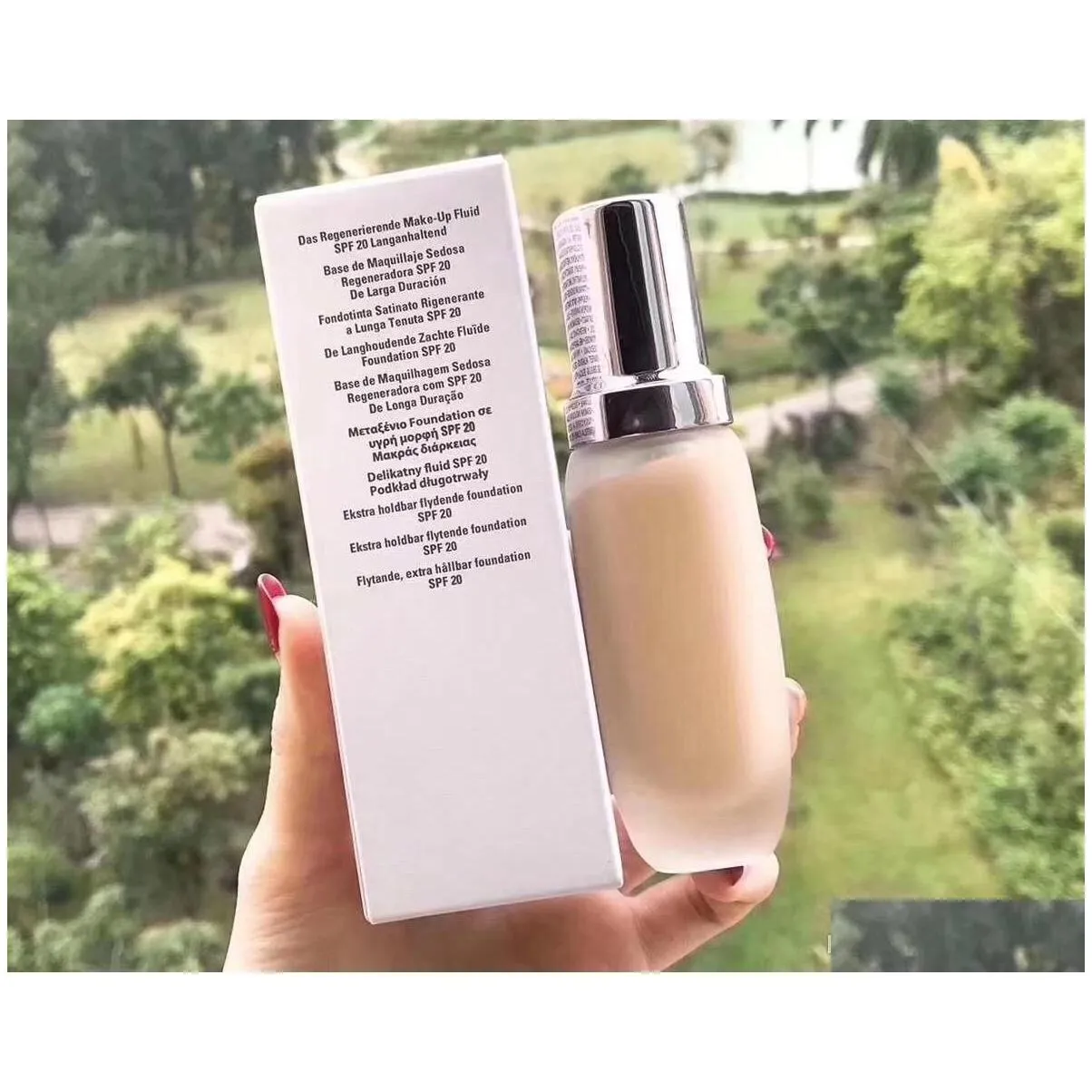 Foundation Lar Makeup Soft Liquid The Softy Fluid Long Wear 30Ml Face Makeups Drop Delivery Health Beauty Dhpf9