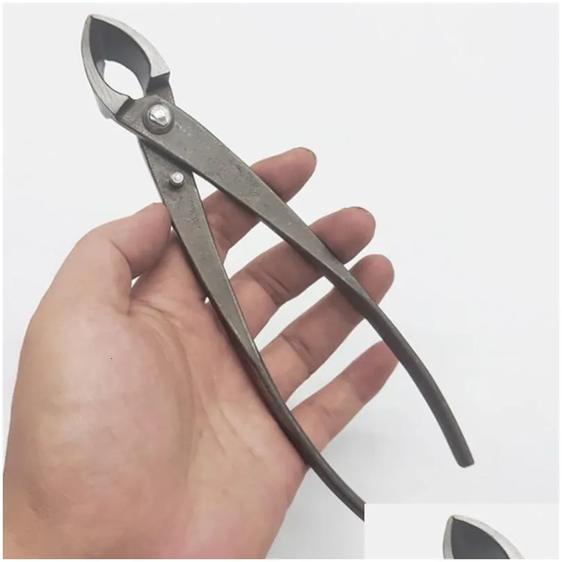 other hand tools 210mm garden branch cutter forged steel round edge beginner scissors knife bonsai high quality convenient tool 230106