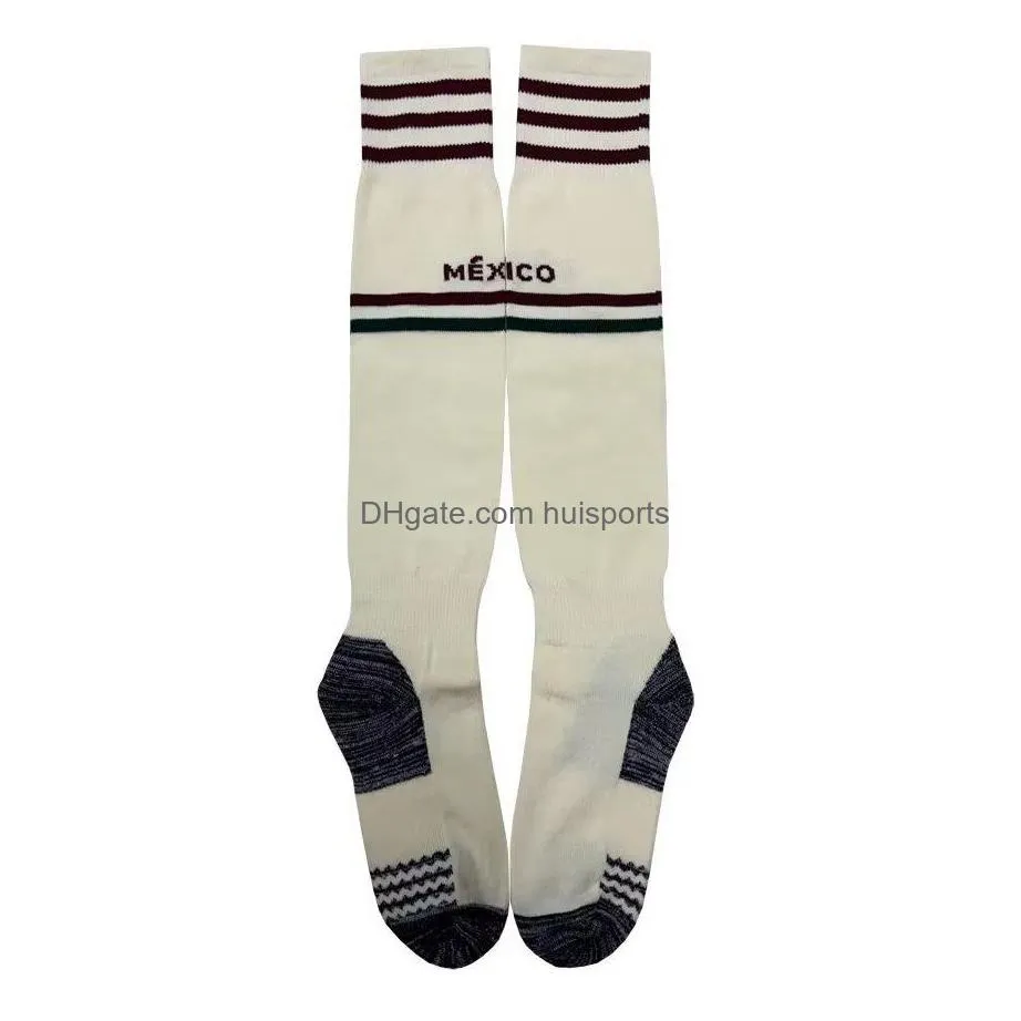 2022 2023 sports socks brazil french argentina mexico germanys japan  kane national team usas soccer adult kids socks knee thick