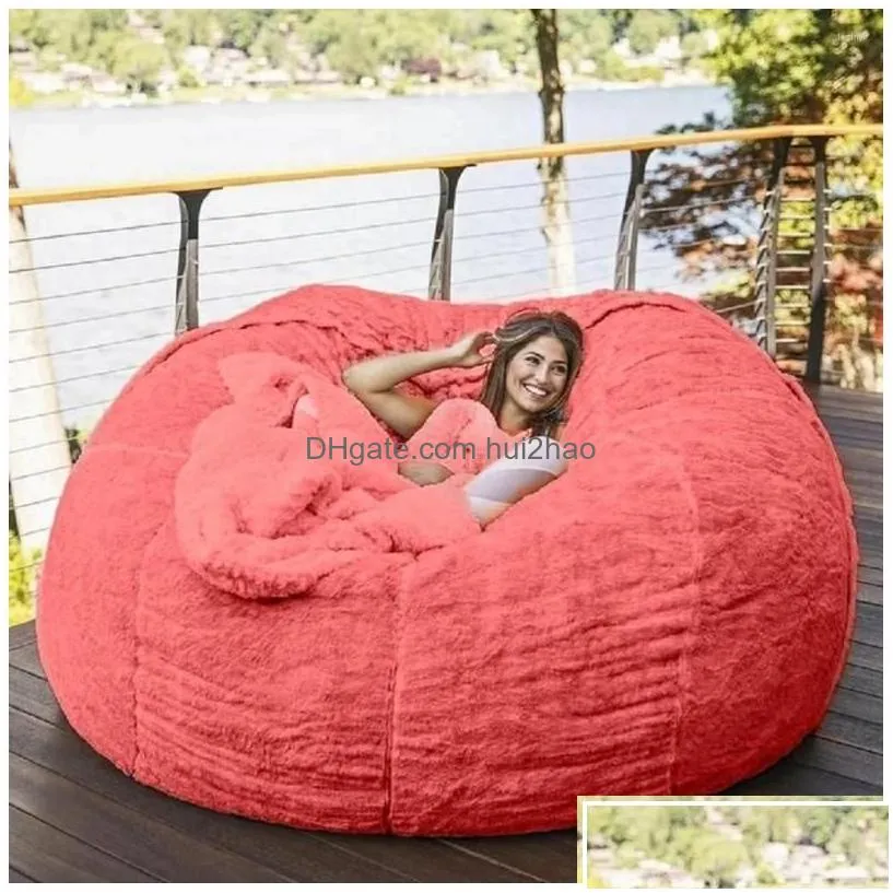 chair covers ers drop bean bag with furry keep warm hine washable large sofa er and nt recliner bedroom furniture delivery home gard