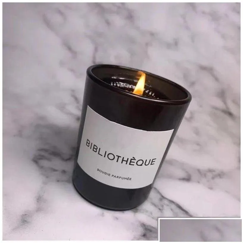 Incense  Per Candle La Selection Scented Candles Bougie Solid Pers 70Gx3Pieces/Set Men Women Fragrance Drop Delivery Health Be