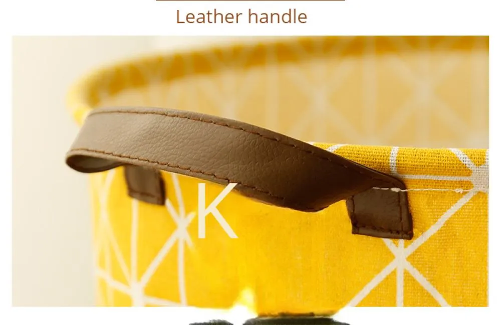 Leather handle yellow_12