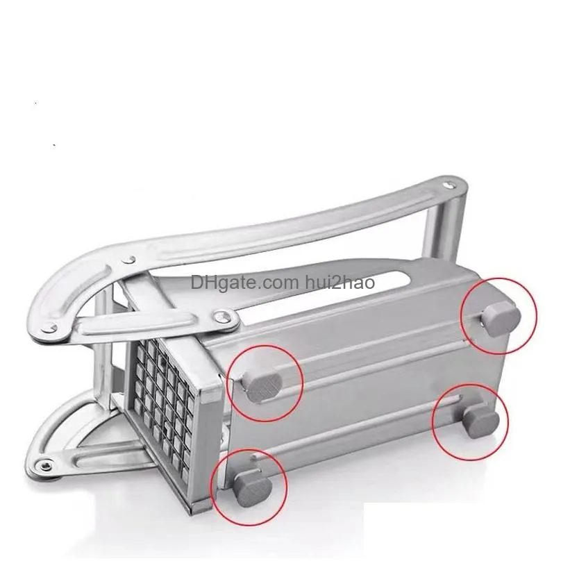fruit vegetable tools manual potato cutter stainless steel french fries slicer potato chips maker meat chopper dicer cutting machine tools for kitchen