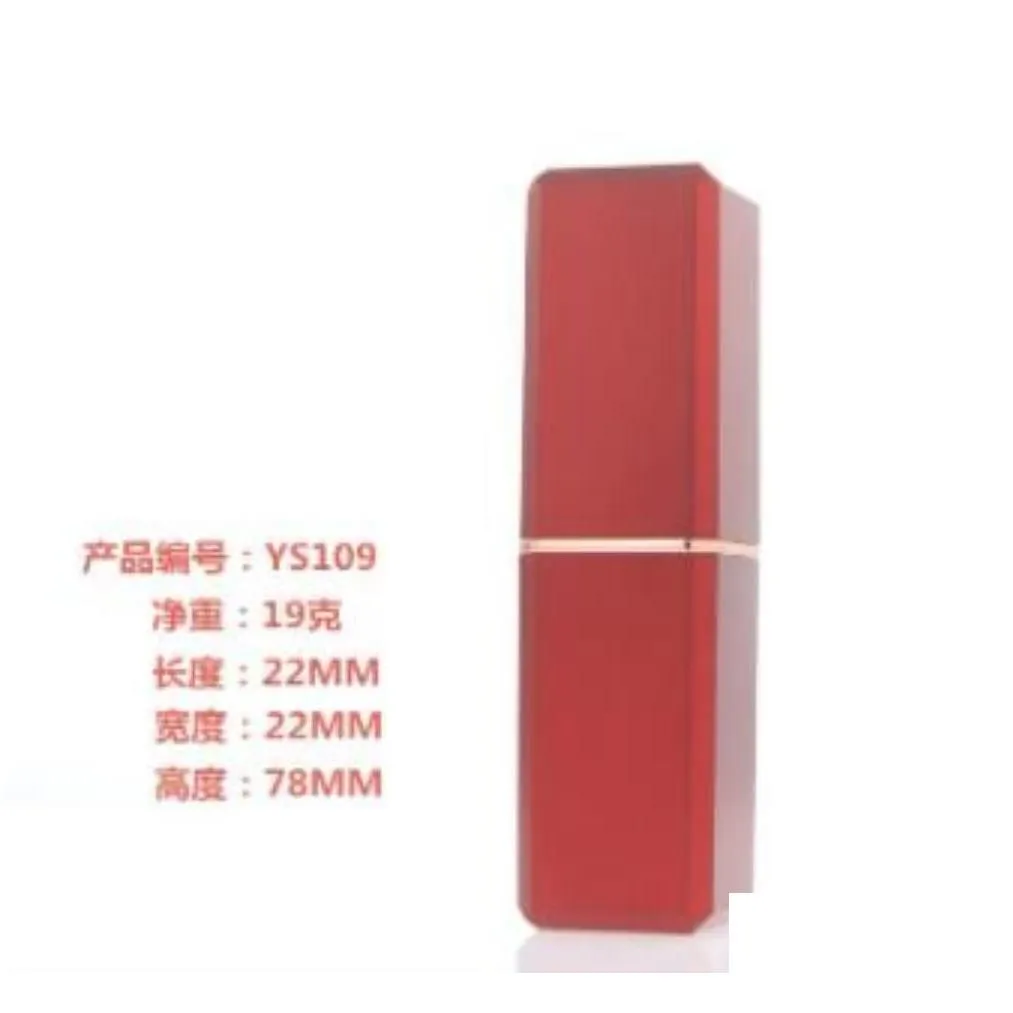 Perfume Bottle Empty Elegant Clear Lipstick Tube Cosmetic Accessories Refillable Compact Fast F324