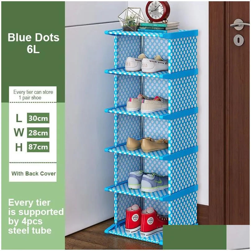 vertical shoe rack removable shoe organizer shelf living room corner shoe cabinet home furniture shoes storage for closet y200527