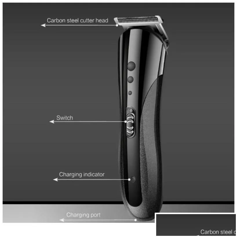 3 In 1 Rechargeable Hair Grooming Set: Electric Clipper, Razor, Beard ...