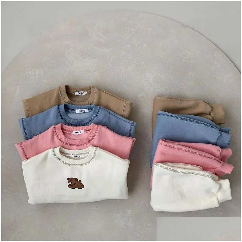 Clothing Sets Luxury Designer 2Pcs Baby Boy Clothes Sets Spring Toddler Girls Clothes Kids Tracksuit for Girl Suit Children Clothing